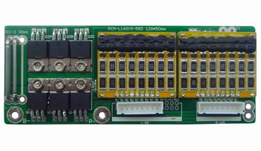 PCM-L16S15-582 Smart BMS PCM for Li-Ion/Li-Po/LiFePO4 Battery with Balance