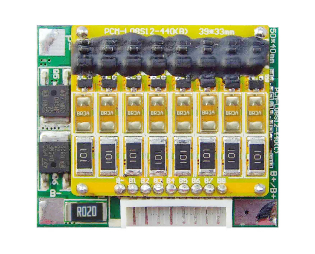 PCM-L08S12-440(C) Smart BMS PCM for Li-Ion/Li-Po/LiFePO4 Battery with Balance
