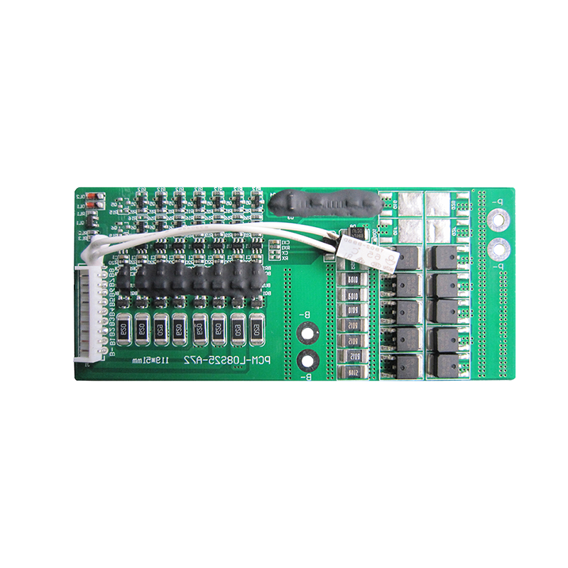 PCM-L08S25-A72 Smart BMS PCM for Li-Ion/Li-Po/LiFePO4 Battery with Balance PCM for 5S-9S