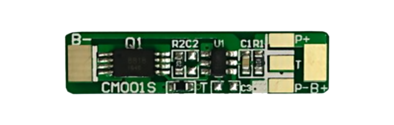 PCM-Li01S3-078 Smart Bms Pcm for Li-ion/Li-po/LiFePO4 Battery with NTC PCM for 1S-2S