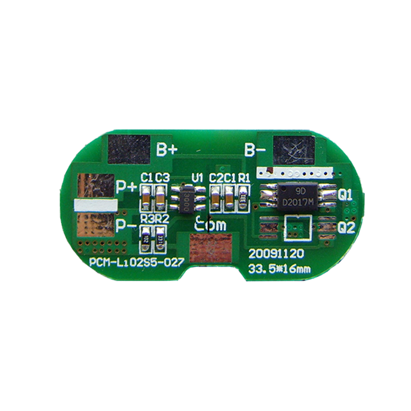 PCM-Li02S5-027 Smart Bms Pcm for Li-ion/Li-po/LiFePO4 Battery PCM for 1S-2S