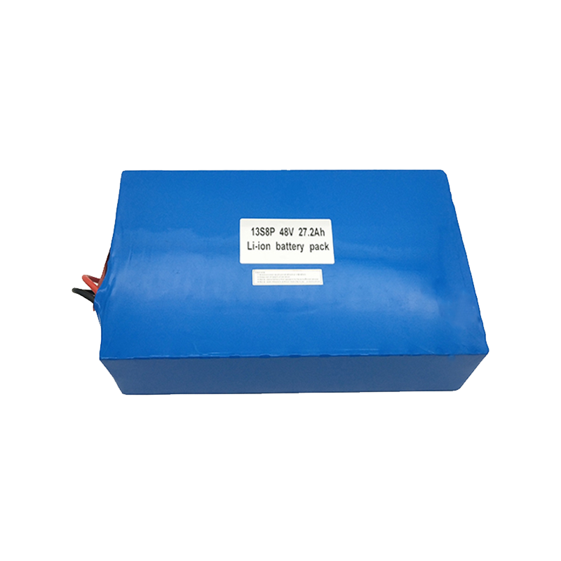 13S8P 48V 27.2Ah Li-ion battery pack 48V(13S)-55.5V(15S)