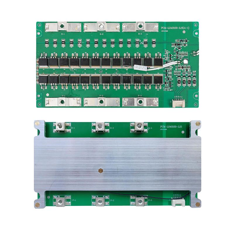 PCM-L04S100-L15(Aluminum based substrate)4S 100A BMS of LiFePO4 Battery Replacement for Lead-Acid Battery