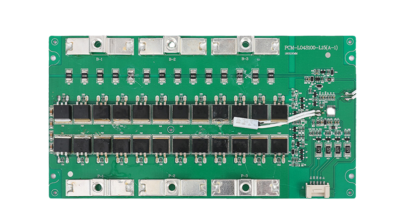 PCM-L04S100-L15(Aluminum based substrate)4S 100A BMS of LiFePO4 Battery Replacement for Lead-Acid Battery