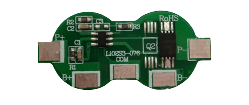 PCM-Li02S3-076 Smart Bms Pcm for Li-ion/Li-po/LiFePO4 Battery PCM for 1S-2S