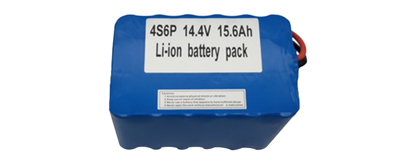 4S6P 14.4V 15.6Ah li-ion battery pack 14.8V(4S)-22.2V(6S)